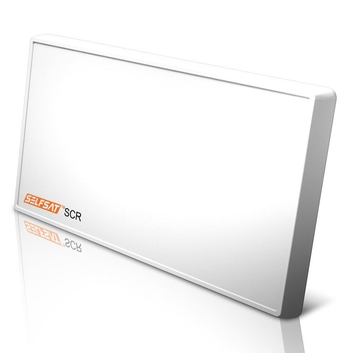 Selfsat H21D-SCR Flachantenne (mit 2 Legacy und 1 SCR Ausgang) Weiss