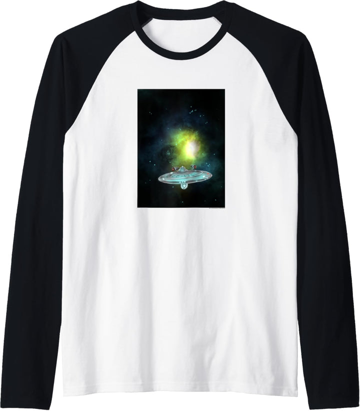 Star Trek: The Original Series U.S.S. Discovery Space Return Raglan