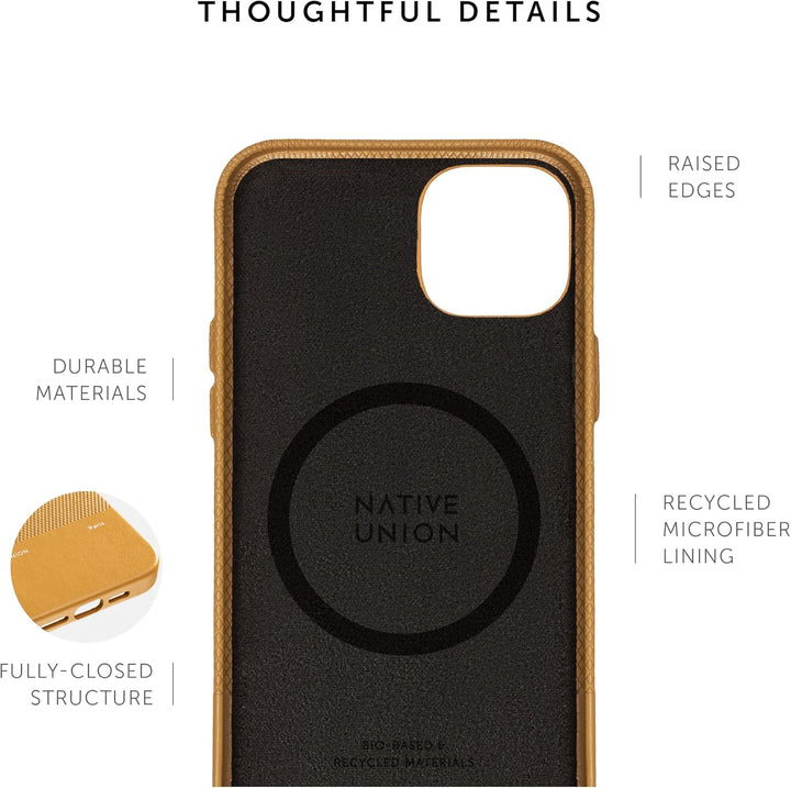 Native Union (Re Classic | MagSafe-kompatible Hülle – Recyceltes und Pflanzenbasiertes Material – Ul