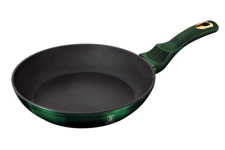 Granit Pfanne Bratpfanne 28cm Induktion Antihaft BERLINGER HAUS Metallic Emerald BH-6048