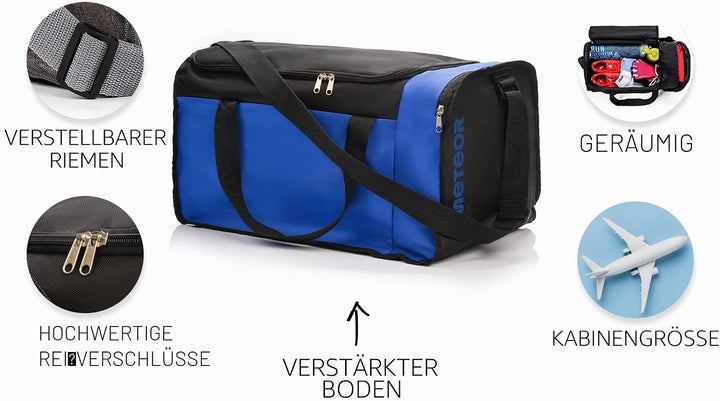 meteor 20 40 L Sporttasche Kinder Badetasche Herren schwimmtasche Schultertaschen Reisetasche Urlaub