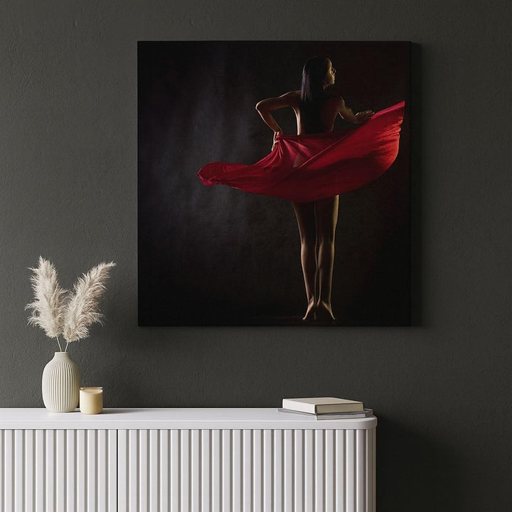 Bilder auf Leinwand Schönheit Körper Tänzer Mädchen Leinwandbild 60x60cm Wandbilder Dekoration Wohnz