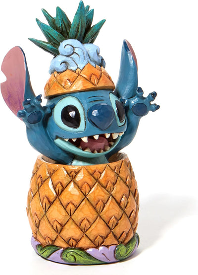 Disney Traditions Stitch In A Ananas Figur, Höhe 14,5 cm height 14.5cm Mehrfarbig, height 14.5cm Meh