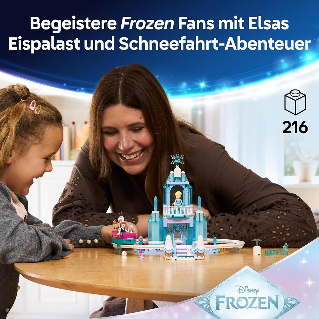 LEGO ǀ Disney Frozen Elsas Schlittenfahrt um den Eispalast - Spielzeug inkl. Anna- und ELSA-Minipupp
