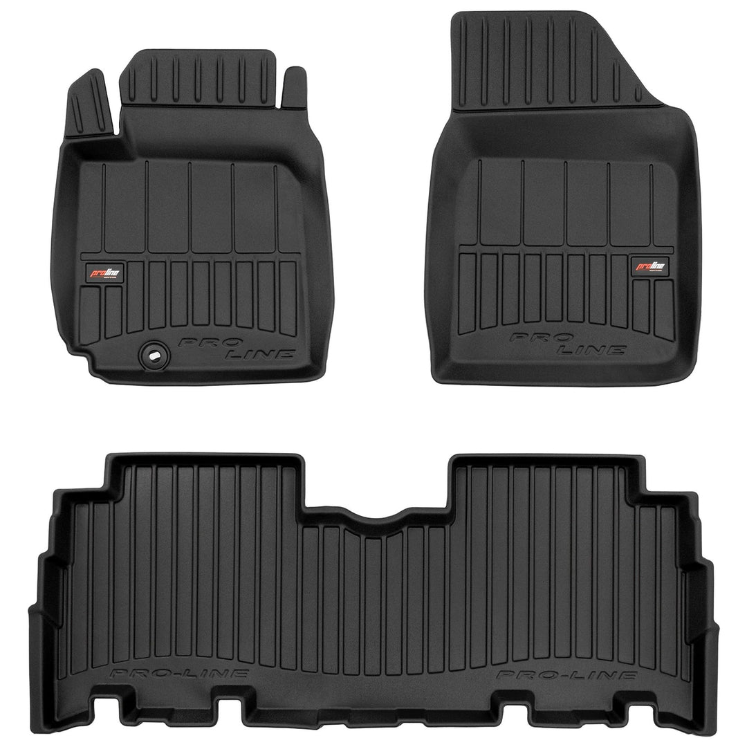 M MOTOS Gummimatten Auto Fussmatte passt für Toyota Yaris Verso 1999-2005 Verbessern Sie Ihren Reise