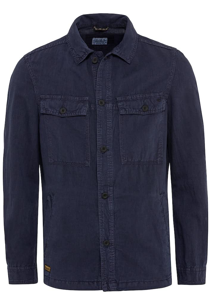 camel active Herren Lässiger Blazer 442160/7i15 48 Night Blue