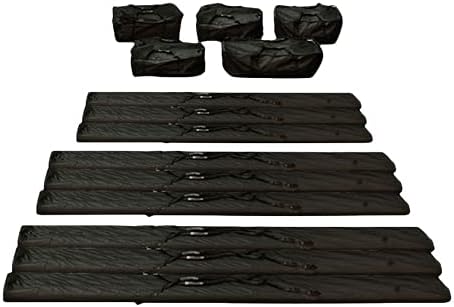 Oxford Taschenset für PVC Party- und Lagerzelte in der 5 Sterne-Qualität - Breite 7 m, Höhe 2,6 m Fü