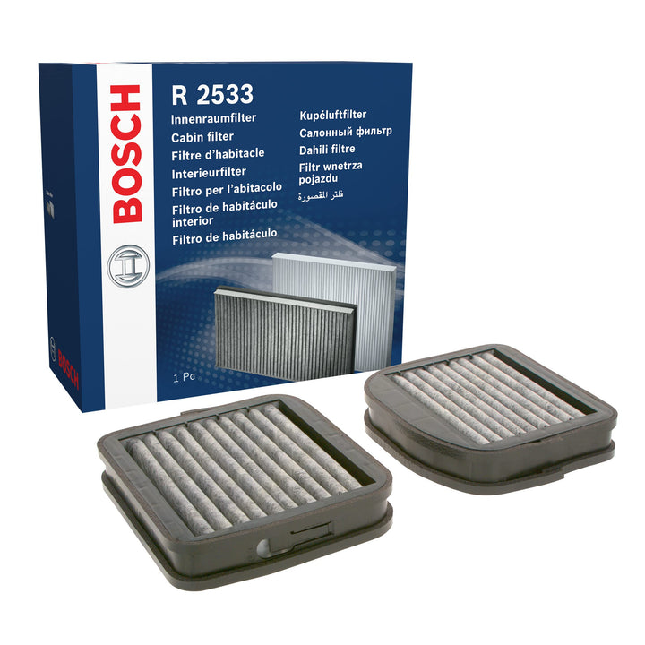 Bosch R2533 - Innenraumfilter mit Aktivkohle, Innenraumfilter mit Aktivkohle