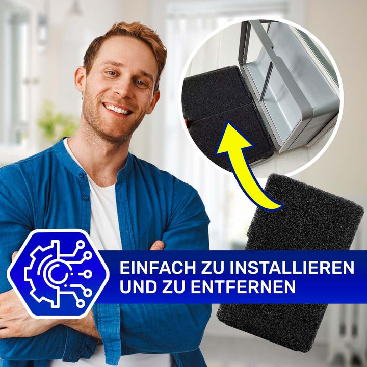 8 Stück Trockner Filter 240x155x10 mm mit dem Originalcode 2964840100 2964840200 für Beko 782372445