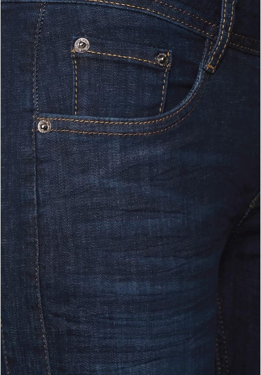 Street One Damen Jeanshose 27W / 30L Blue Rinsed Wash, 27W / 30L Blue Rinsed Wash