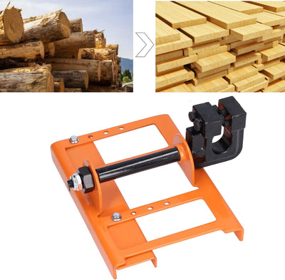 Kettensägen-Holzschnittführung, Vertikalschnitt Kettensägen-Fräsaufsatz Schnittführungsfräse Holz mi