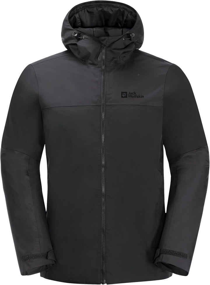 Jack Wolfskin Herren Jasper Ins Jkt M Jacket (1er Pack) 3XL Schwarz, 3XL Schwarz
