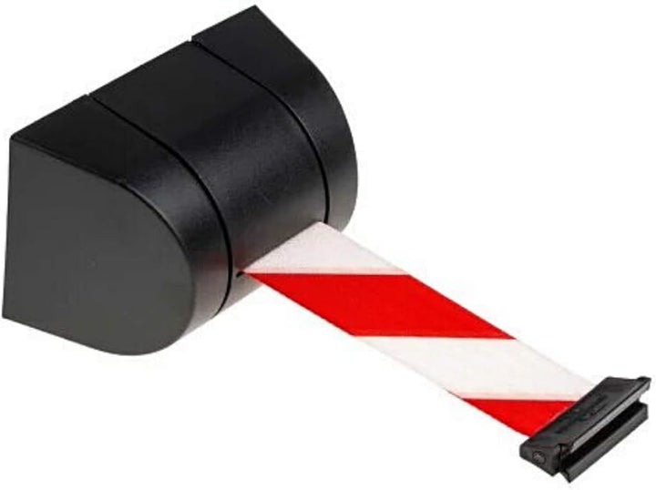 Flexibarrier 4.5m einziehbare Gürtelbarriere mit ABS-Kunststoff-Wandgehäuse, automatische Verriegelu