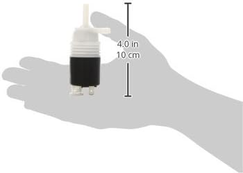 HELLA - Waschwasserpumpe, Scheibenreinigung - 24V - elektrisch - Monopumpe - 1.5bar - Fördermenge: 6