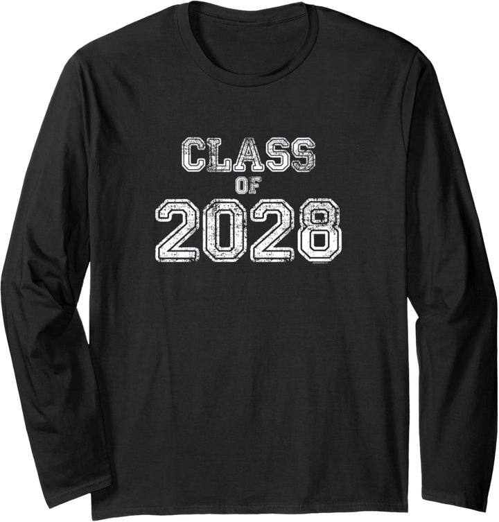 Class of 2028 Shirt | Senior 2028 Graduation Gift Him Her Langarmshirt