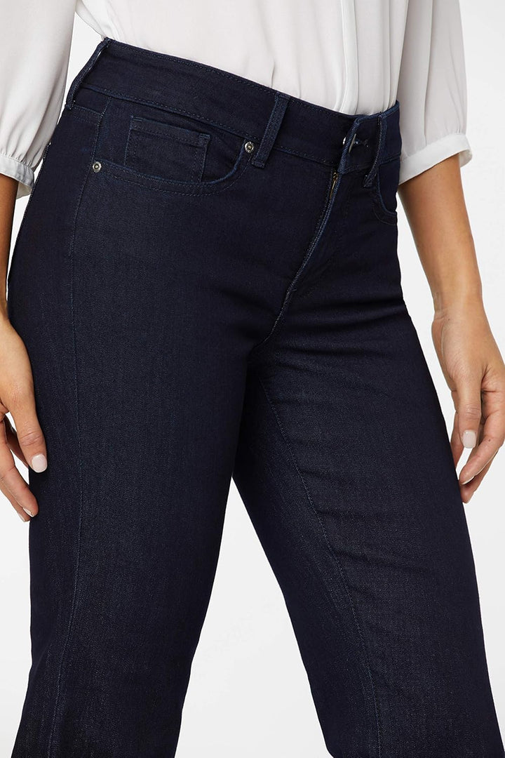 NYDJ Damen Marilyn Straight Jeans 34 Dunkles Enzym, 34 Dunkles Enzym