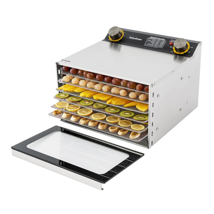 Lebensmittel-Trocknungsmaschine aus Edelstahl für den Hausgebrauch, 201 rostfreier Stahl Dörrautomat