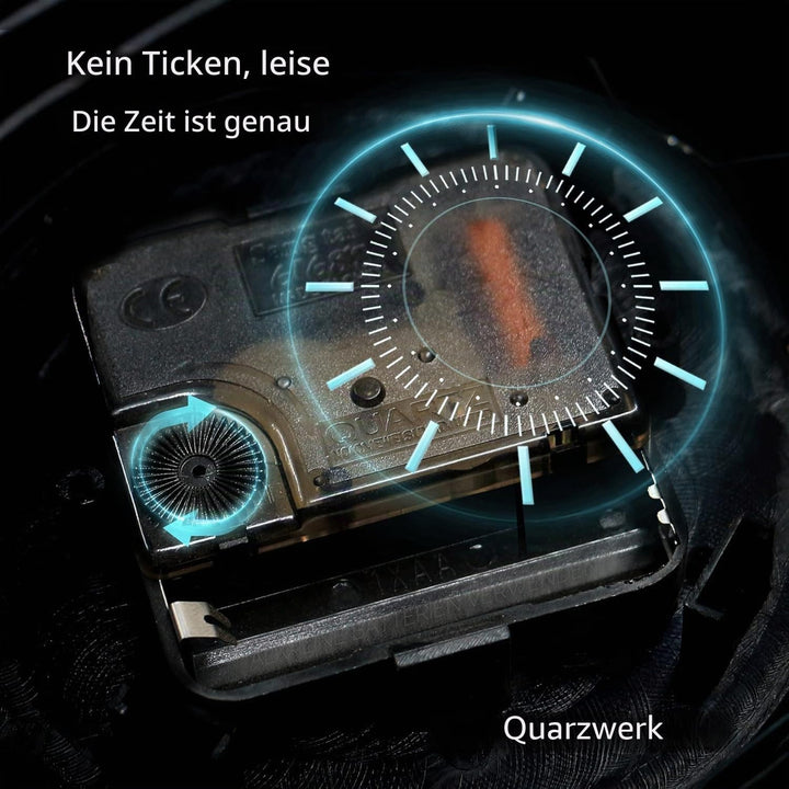 YOUKI Roboter Kaminuhr,Standuhr Klein,Tischuhr Vintage,Standuhren for Wohnzimmer und Schlafzimmer，Ka