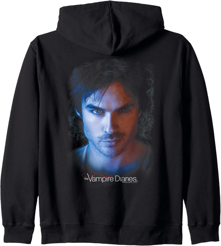 The Vampire Diaries Damon Face Kapuzenjacke