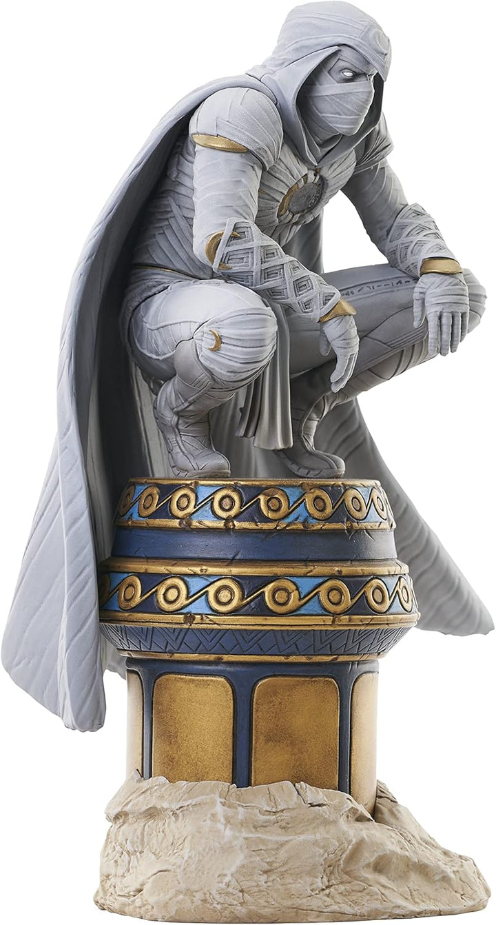 DIAMOND SELECT TOYS LLC Statue Caballero Luna auf ägyptischem Pilar 25 cm