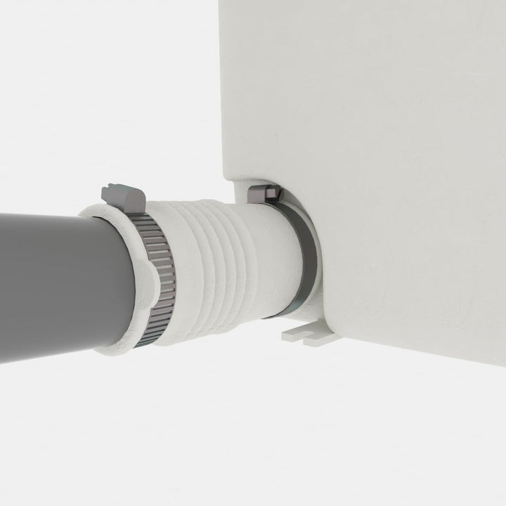 Eco – Fäkalienhebeanlage - 2 Einlässen - Motor 470 W, 4 m Förderhöhe, 50 m Förderweite