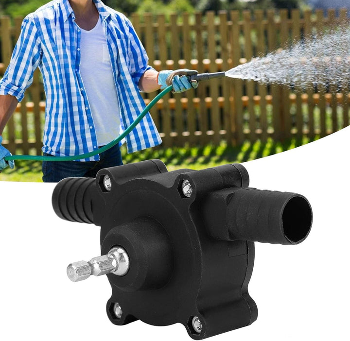 Mini Bohrmaschine Pumpe Selbstansaugende Wassertransferpumpe Haushaltspumpenwerkzeuge für Transferöl