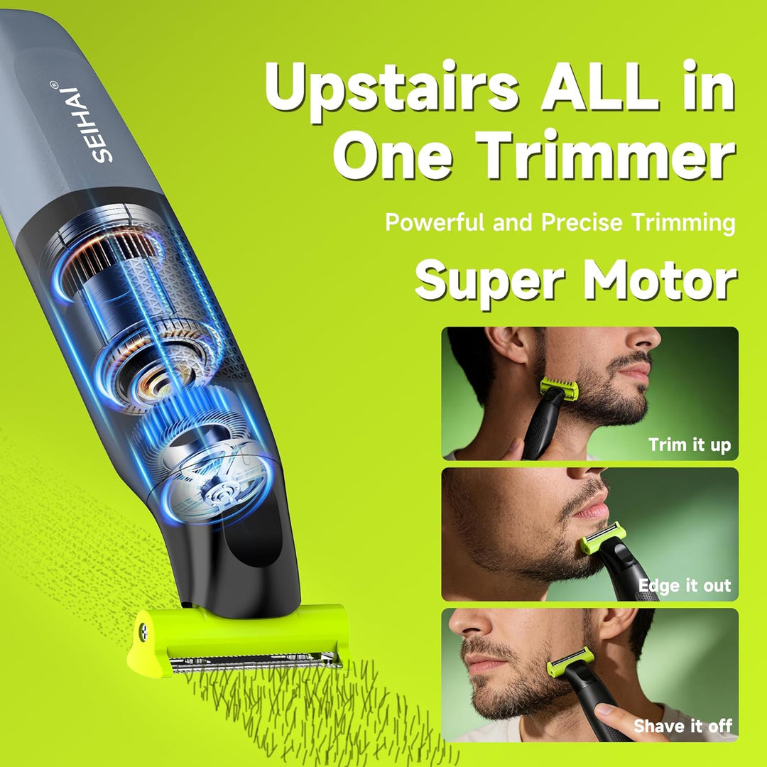 Intimrasierer Mann, All-in-1 Körperrasiere für Herren, USB-C Professioneller Body Trimmer Wasserdich