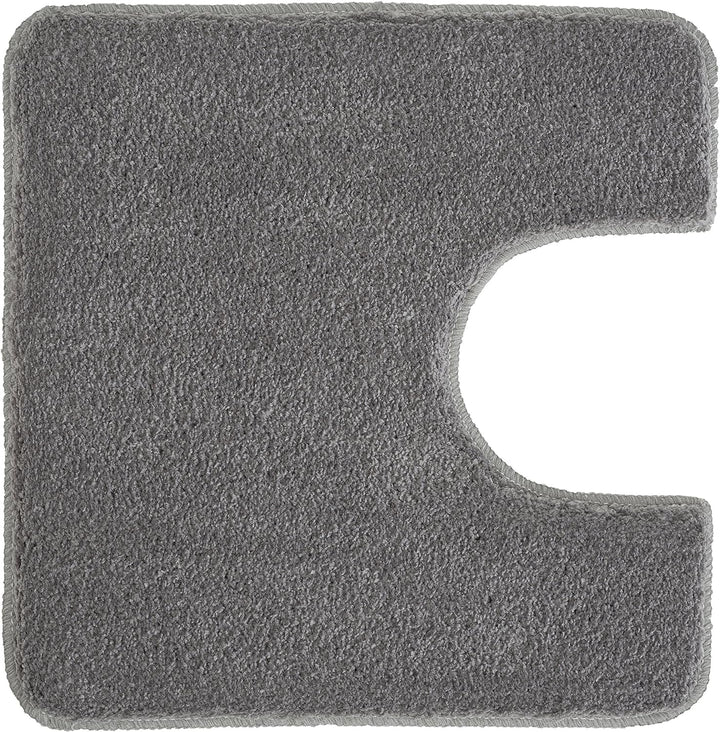 Meusch 2327901150 WC-Vorleger Super Soft, 50 x 50 cm, anthrazit 50 x 50 cm Anthrazit, 50 x 50 cm Ant