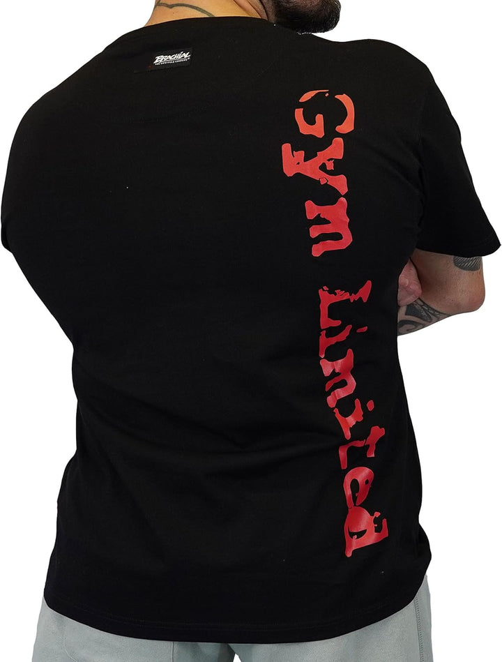 Brachial Premium Herren T-Shirt Gym Loose-Fit - für Freizeit Bodybuilding Workout Gym Kraftsport Fit