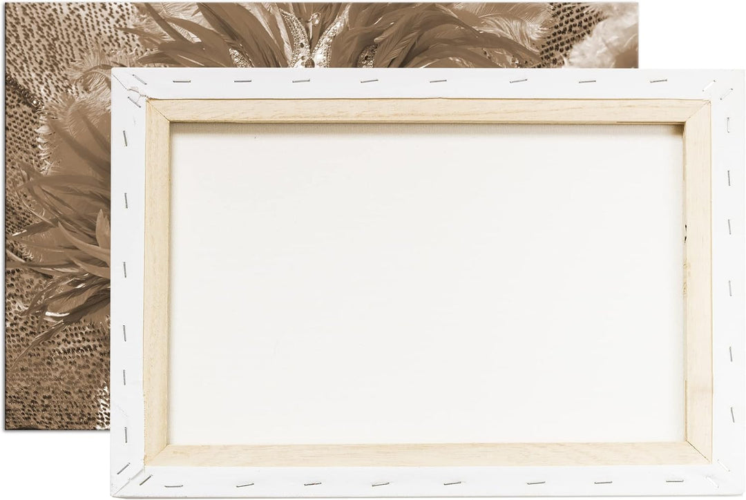 deyoli Karneval Parade in Rio Format: 120x80 Effekt: Sepia als Leinwandbild, Motiv fertig gerahmt au