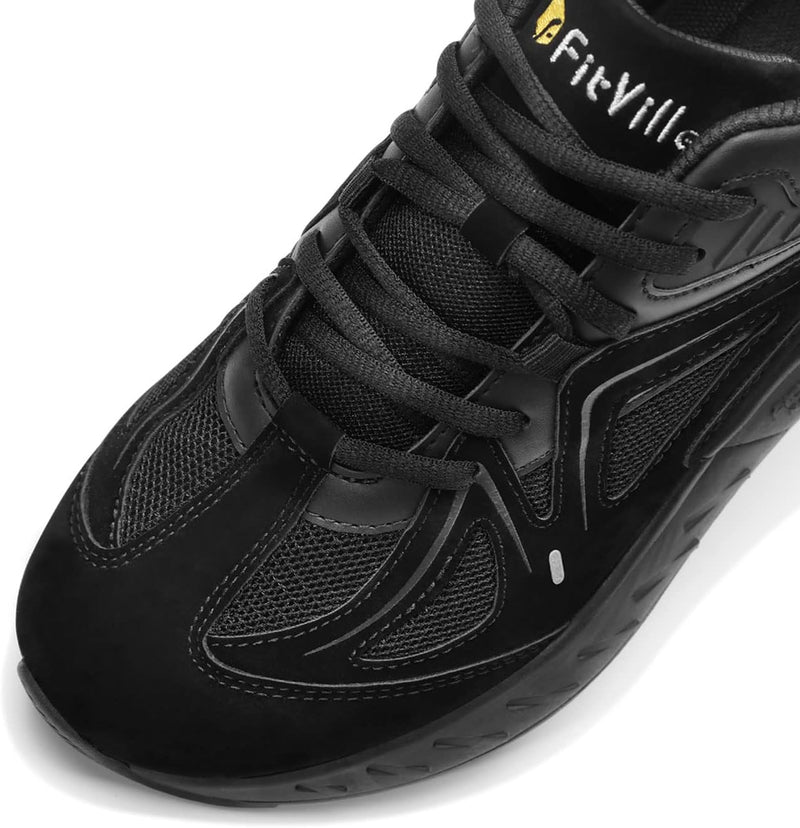 FitVille Laufschuhe Herren Extra Weite Turnschuhe Sportschuhe Breit Fitnessschuhe Bequeme Sneakers S