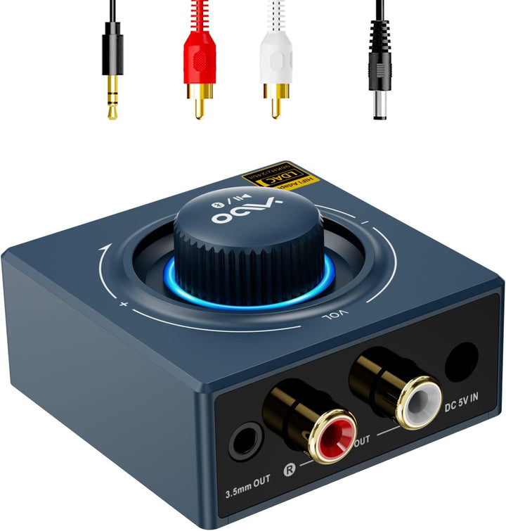 B06T3 LDAC Bluetooth Empfänger für Stereoanlage, Aptx Bluetooth Adapter HiFi Geringe Latenz(, B06T3