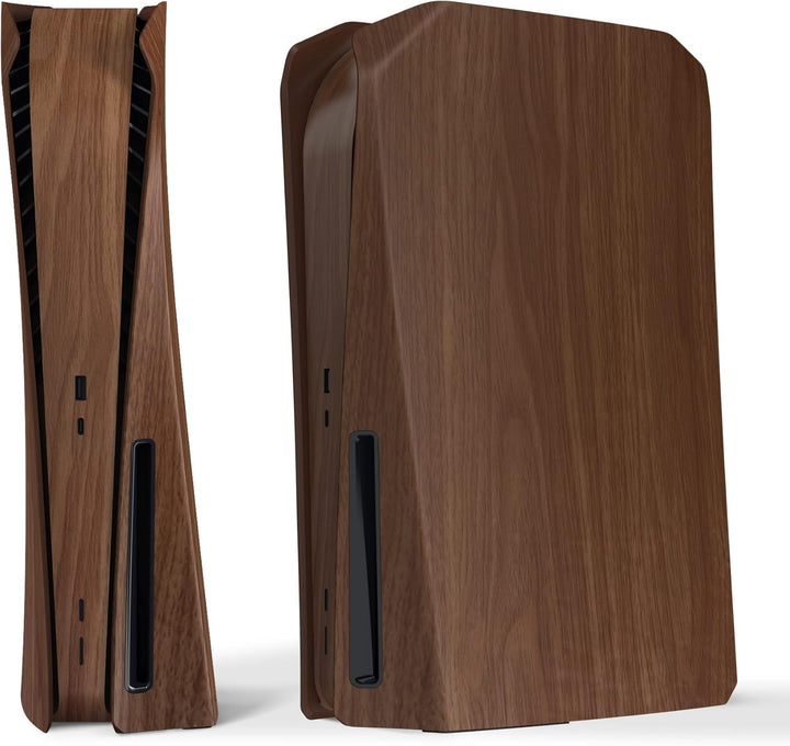 eXtremeRate Re-Design eXcover Shell für ps5 Konsole Disc Edition, Intergriert Abdeckung Front/Rückpl