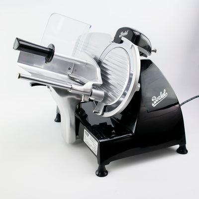 Berkel Red Line 250 schwarz Profi Aufschnittmaschine 250mm Scheideblatt inkl. handgefertigtes Einleg