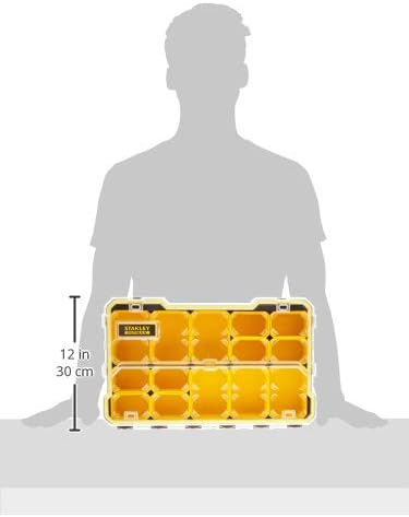 Stanley FatMax Profi-Organizer 2/3 / Zubehörbox (zum Verstauen und Transportieren von Kleinteilen un