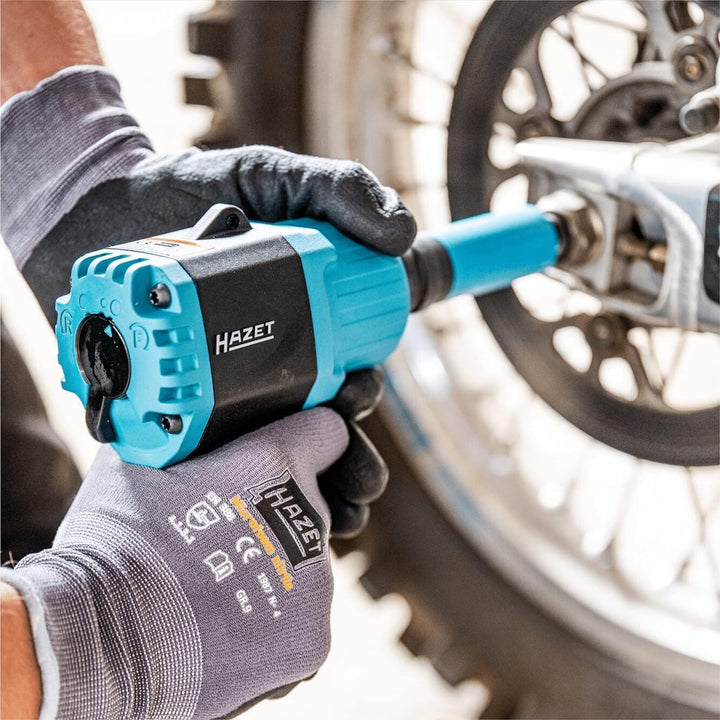 HAZET Schlagschrauber 9012TT | Max. Lösemoment 2200 Nm, Vierkantantrieb 12,5 mm (1/2 Zoll) | Hochlei