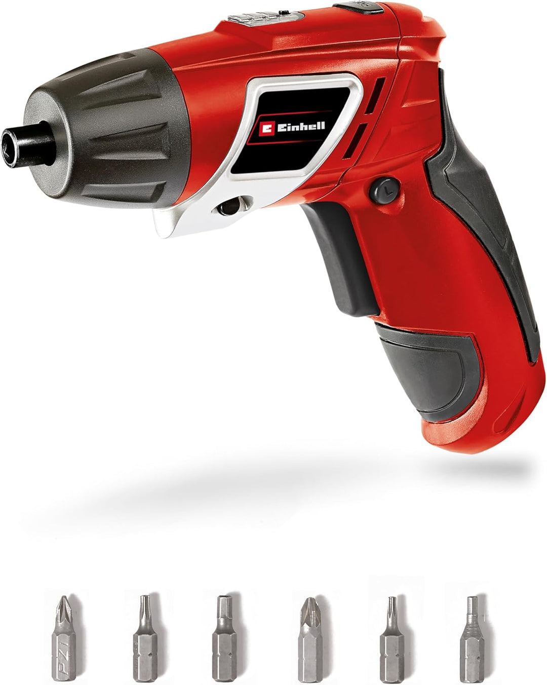 Einhell Akkuschrauber TC-SD 3,6 Li (3,6V, 1300 mAh, 3 Nm Drehmoment, Drehgelenk im Handgriff, LED-Li