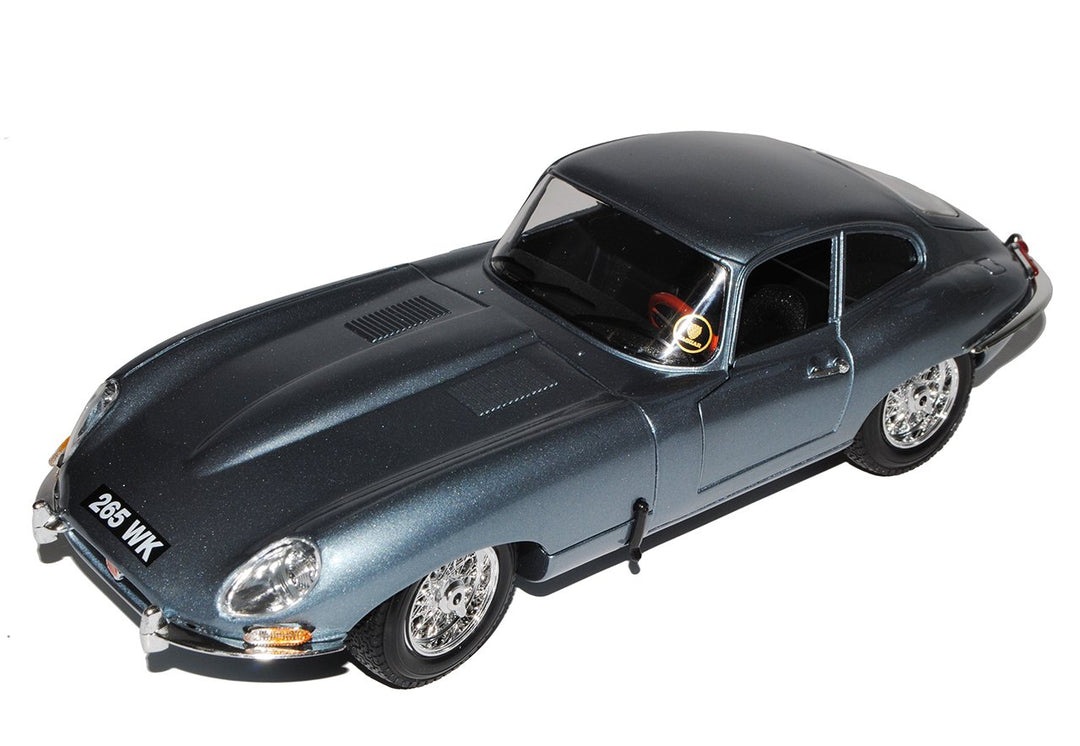 Jaguar E-type Coupe Silber-grau 1/18 Bburago Burago Modellauto Modell Auto SondeRangebot