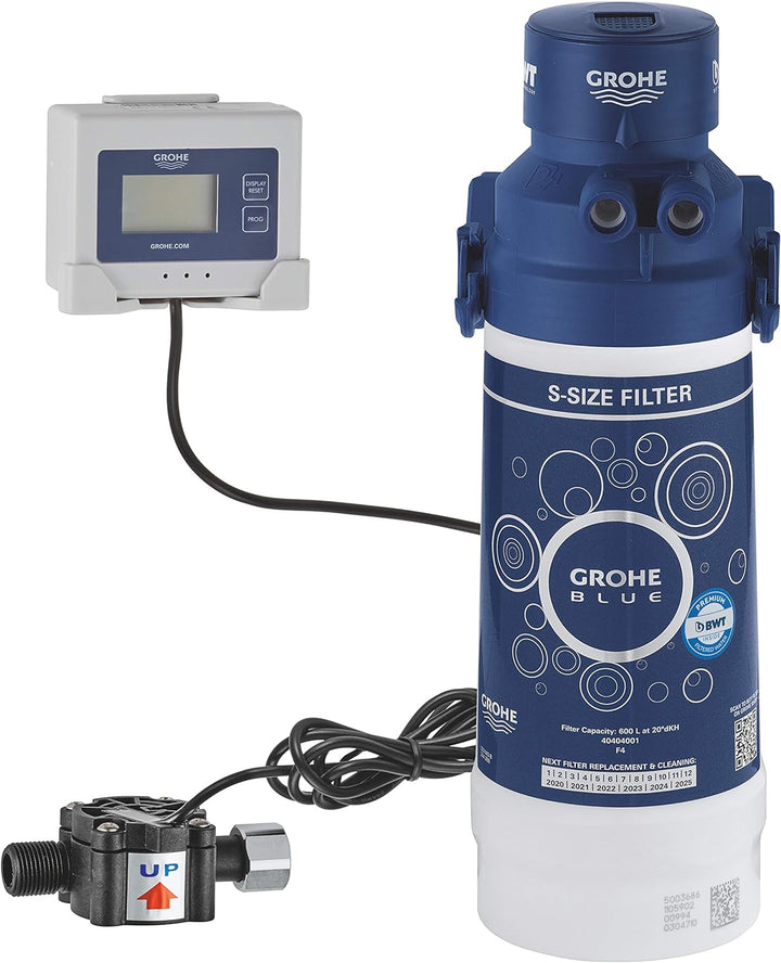 GROHE Red | Filter mit Filterkopf für Regionen mit Wasserhärte über 12° KH | 40438001 Keine 1 Stück