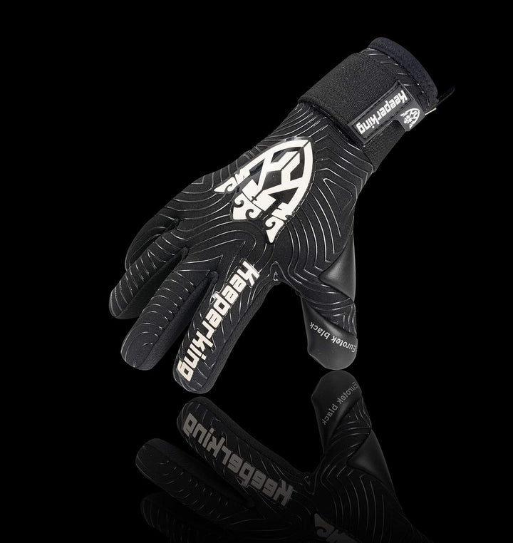 Keeperking Torwarthandschuhe für Erwachsene Fussballhandschuhe Herren Innennaht Profi Premier Grip 4