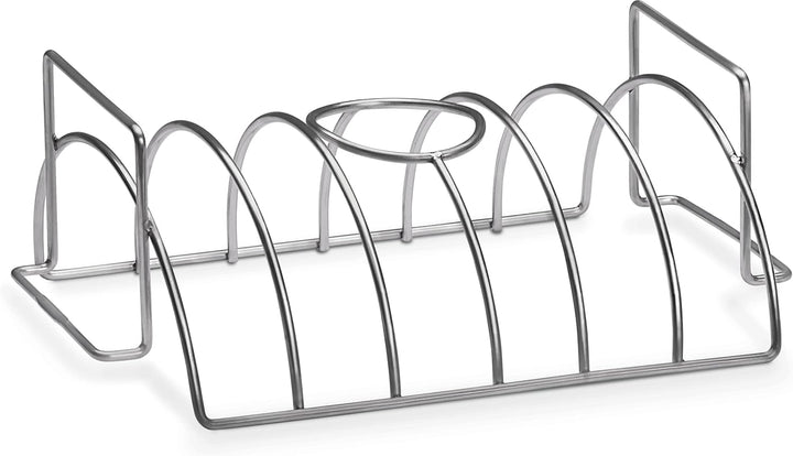 Napoleon Spare Rib Bratenhalter, Edelstahl, Silber, 29 x 29 x 12 cm, 1 ml, 56019
