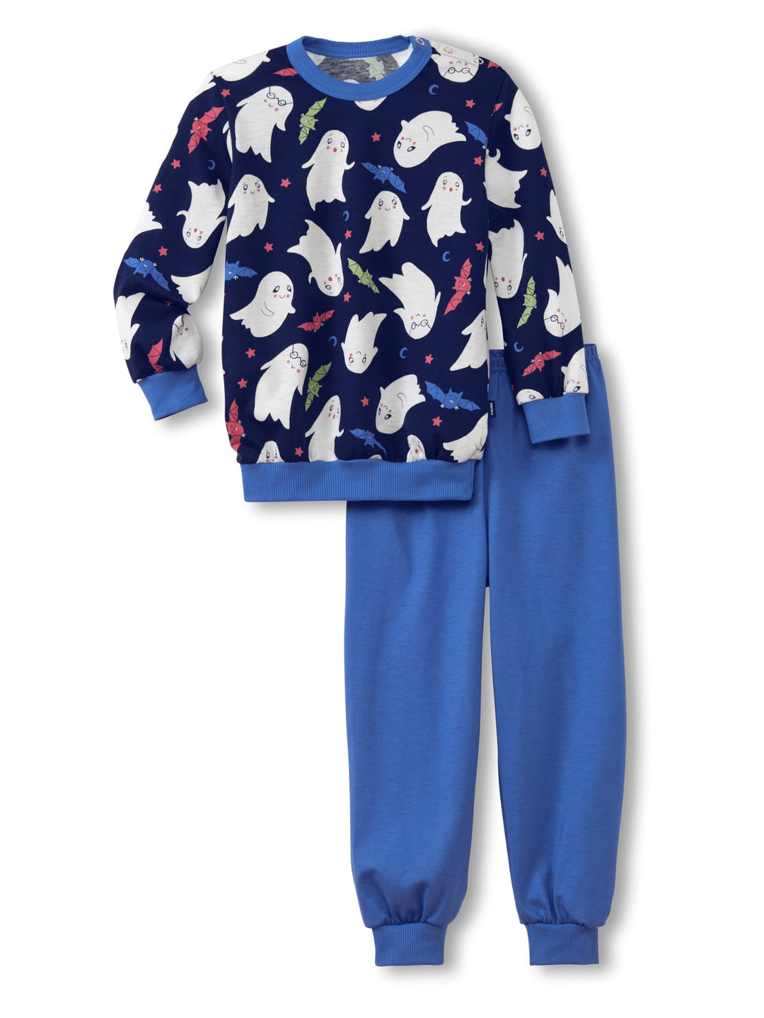CALIDA Toddlers Ghost Kinder Bündchen-Pyjama Jungen 80-86 Deep Cobalt, 80-86 Deep Cobalt