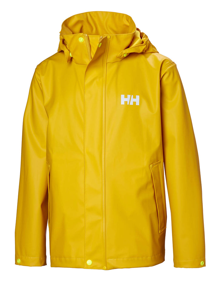 Helly Hansen Kinder Moss Pu Regenset 8 Gelb (Essential Yellow), 8 Gelb (Essential Yellow)