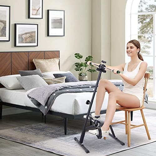 Wakects Doppel-Pedale für Arme und Beine, Mini-Heimtrainer für Übungen zu Hause, Heimtrainer für Arm