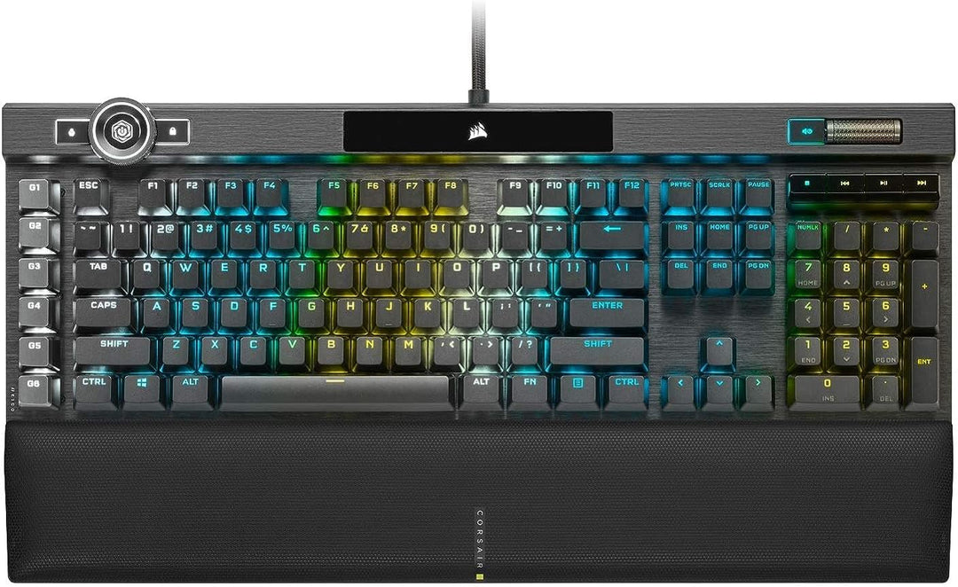 Corsair K100 optische mechanische RGB-Gaming-Tastatur OPX optische mechanische RGB-Tastenschalter -