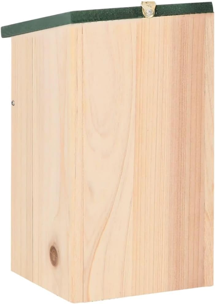 vidaXL 4 x Kiefernholz, Nistkasten, Vogelhaus, Garten, Hof, Aussenbereich, 4