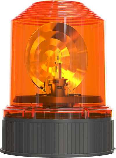 OSRAM LIGHTsignal HALOGEN BEACON LIGHT, Rundumleuchte 360°, gelbe Blinkleuchte, strassenzugelassene