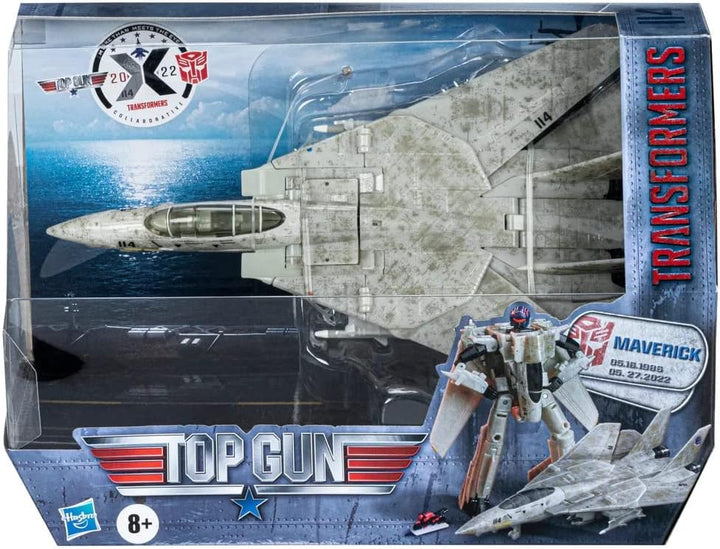 TRANSFORMERS Generations Collaborative Top Gun Maverick flugzeug F-14 Tomcat Robot Version 2022