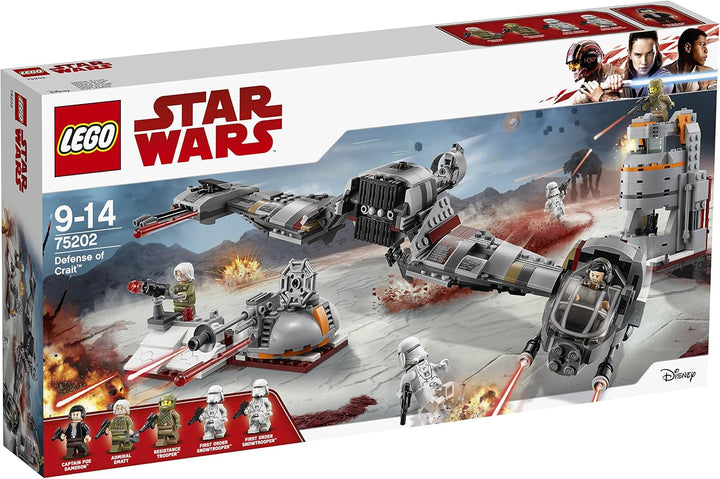 LEGO Star Wars Defense of Crait 75202 Star Wars Spielzeug