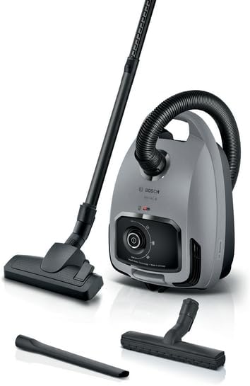 Bosch Serie 6 Staubsauger mit Beutel Grau BGL6X3001
